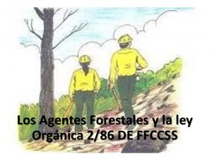 Agentes Forestales ley Orgánica 2-86 FFCCSS