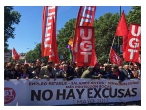 Concentración de Delegados AGE Madrid ante Función Pública 1 Junio