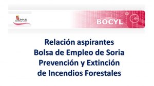 bolsa incendios forestales Soria jun-2017