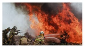 sindicato bomberos UGT lamenta pérdidas humanas incendio Portugal