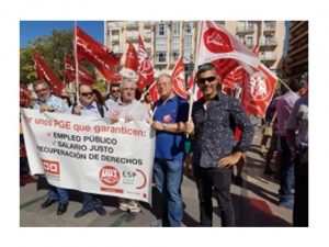 Movilizaciones AGE Ceuta salarios dignos