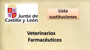 bolsa jcyl veterinarios y farmaceuticos sep-2017