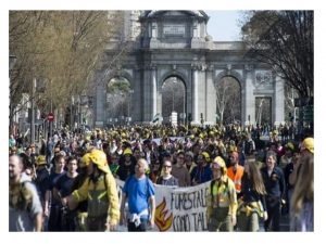 Madrid reclama categoría Bombera Forestal
