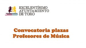toro plazas profesor musica