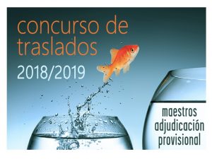 Concurso traslados Maestros provisional 2018-19