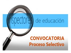 Inspectores Educación Convocatoria 2019