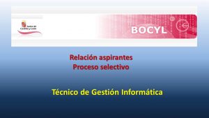 aspirantes Técnico Gestión Informática sep-2019
