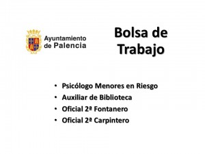 Bolsa de Trabajo Palencia abr-2016