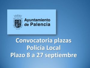 Policia local Palencia sep-2016