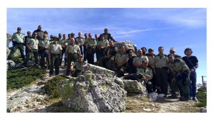 Agentes cumplen 140 años y celebran Patrón Forestal