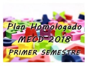 Plan Formación Profesorado primer semestre 2018 homologado por MECD