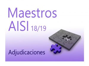 AISI1 18-19 Maestros Adjudicación