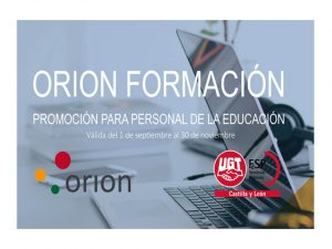 ORION Educación 3 cursos 45 Euros