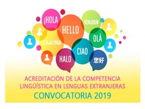 Acreditación lingüística lenguas extranjeras 2019