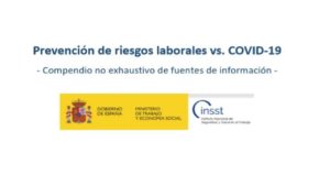 Compendio información coronavirus INSST